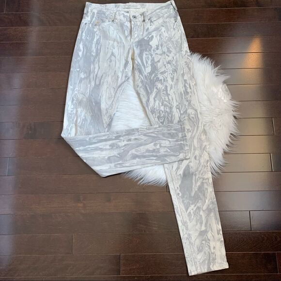 Maison Scotch La Parisienne Skinny -Marble Effect jeans - Picture 2 of 11